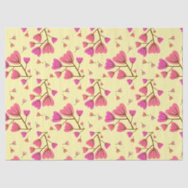Papel de seda decorativo Pétalos sonrojados