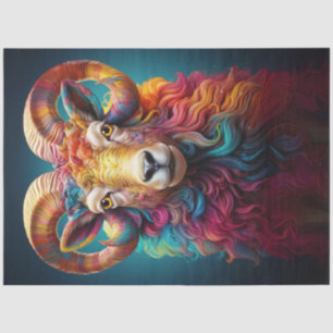 Papel De Seda Decoución de Rainbow Boho Ram