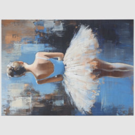 Papel De Seda Decoupage Abstract Ballet Dancer