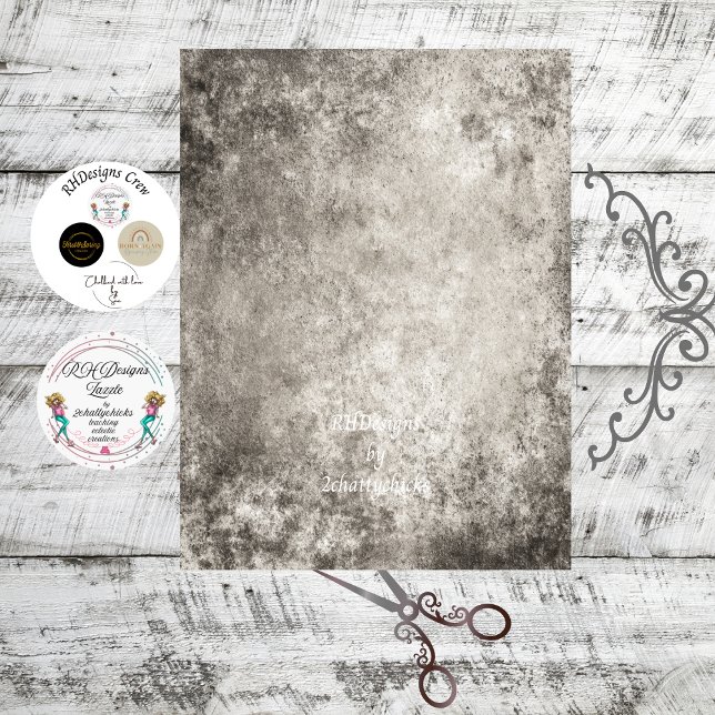 Papel De Seda Decoupage Acabado Faux Espejo Antiguo Deteriorado (Subido por el creador)