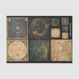 Papel De Seda Decoupage Art Celestials