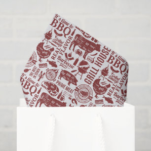 Papel de seda decoupage Barbacoa BBQ, Parrilla