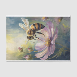 Papel De Seda Decoupage Bee on Cosmos