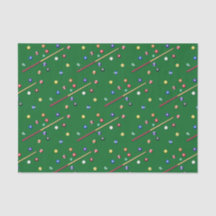 Decoupage Billiards Birday Party Pool Cue