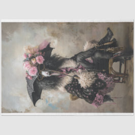 Papel De Seda Decoupage bohemiana de rapsodia estándar