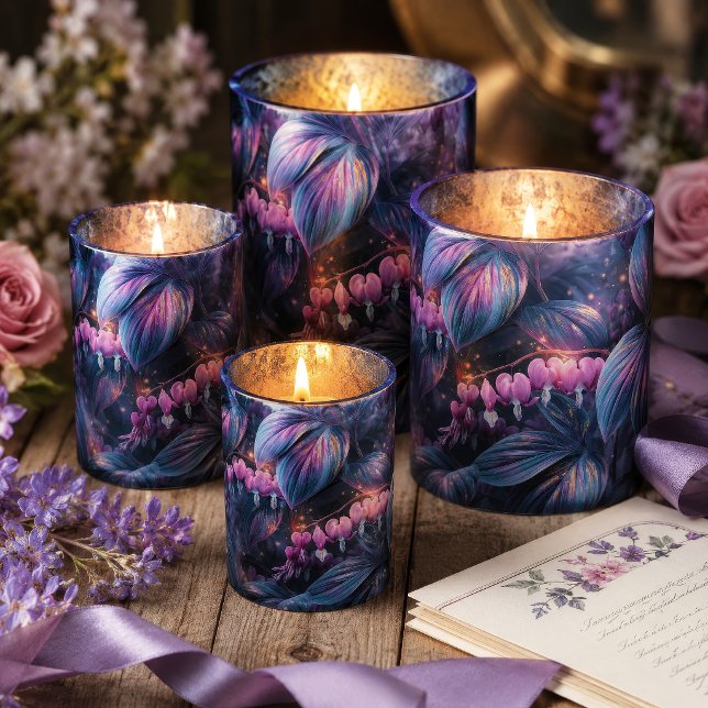 Papel De Seda Decoupage Botánico Corazón Sangrante Irisado (Subido por el creador)