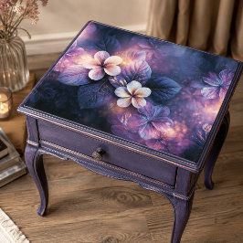 Papel De Seda Decoupage Botánico de Hoja de Lavanda de Medianoch