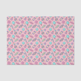 Papel De Seda Decoupage Candy Pink