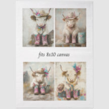 Decoupage Caprichoso Ternero Vaquero de Terras Alt