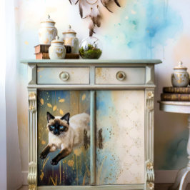 Papel De Seda Decoupage Celestial Kitten