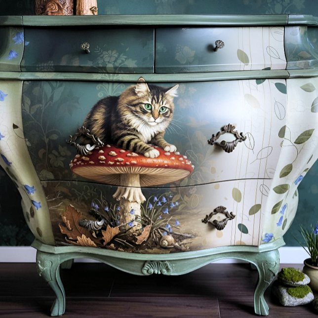 Papel De Seda Decoupage Celestial Kitten (Subido por el creador)