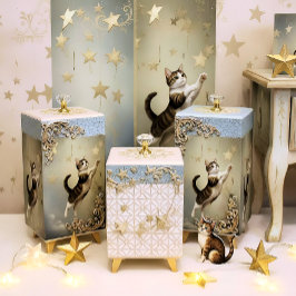 Papel De Seda Decoupage Celestial Kitten