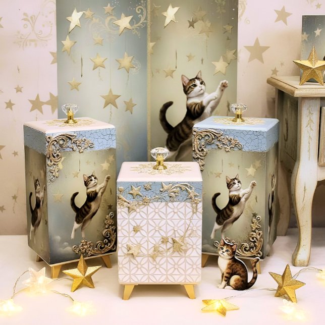 Papel De Seda Decoupage Celestial Kitten (Subido por el creador)