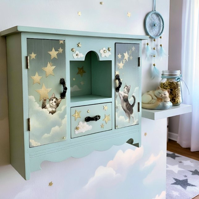 Papel De Seda Decoupage Celestial Kitten (Subido por el creador)
