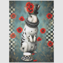 Papel De Seda Decoupage Curious Wonderland