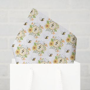 Papel de seda decoupage de abeja, papel de abeja m