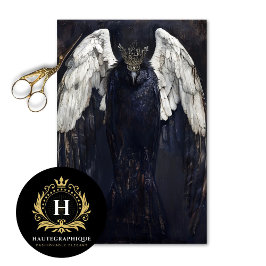 Papel De Seda Decoupage de Angel Raven Gótico