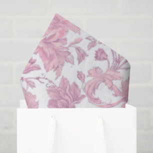Papel De Seda Decoupage de Chinoisería Rosa Claro