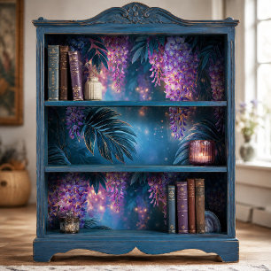 Papel De Seda Decoupage de Dosel de Wisteria Violeta Soñador