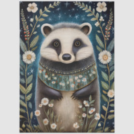 Papel De Seda Decoupage de grandes bosques de bosques