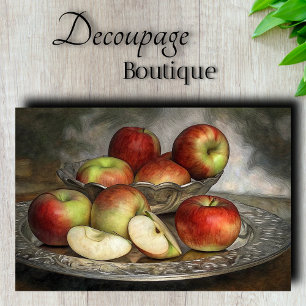 Papel De Seda Decoupage de la Abundancia de Otoño