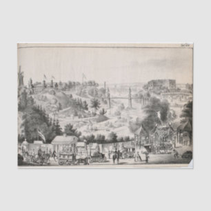 Papel De Seda Decoupage de la Ciudad Vieja