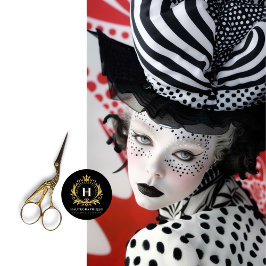 Papel De Seda Decoupage de la moda gótica