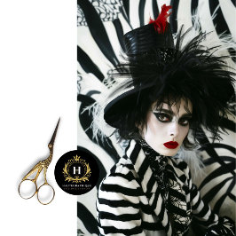 Papel De Seda Decoupage de la moda gótica