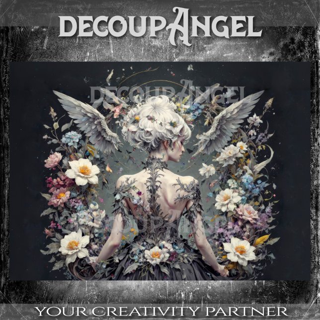 Papel De Seda Decoupage de las alas etéreas (Subido por el creador)