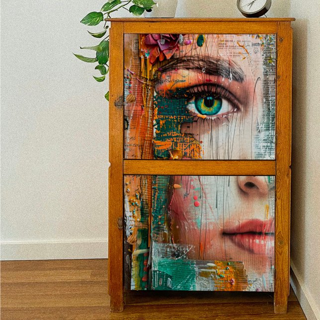 Papel De Seda Decoupage de Medios Mixtos (Subido por el creador)