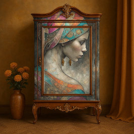 Papel De Seda Decoupage de Mosaic Maiden