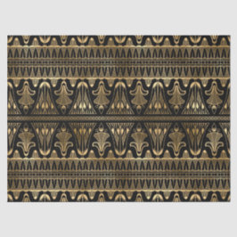 Papel De Seda Decoupage de oro y negro