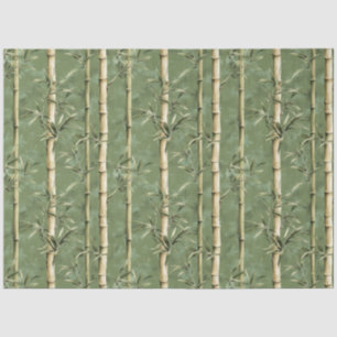 Papel De Seda Decoupage de patrón de bambú