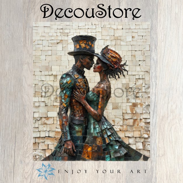 Papel De Seda Decoupage de Romance Urbano (Subido por el creador)