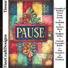 Decoupage de Shabby Chic Pause Vintage Rótulo DP5F