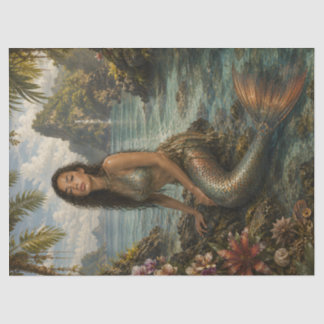 Papel de seda decoupage de Sirena Tropical | Coste