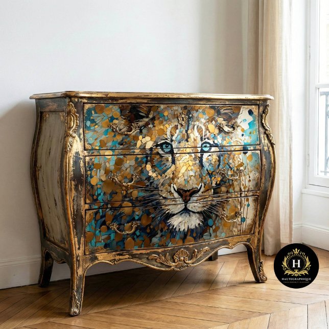 Papel De Seda Decoupage de Tigre Antiguo (Subido por el creador)