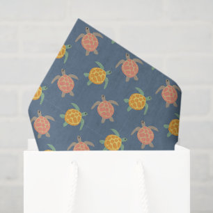 Papel de seda decoupage de tortuga, Tortuga marina