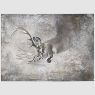 Papel De Seda Decoupage Deer Hunters Dream Majestic Wildlife
