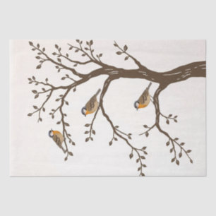 Papel De Seda Decoupage del Árbol de la Vida