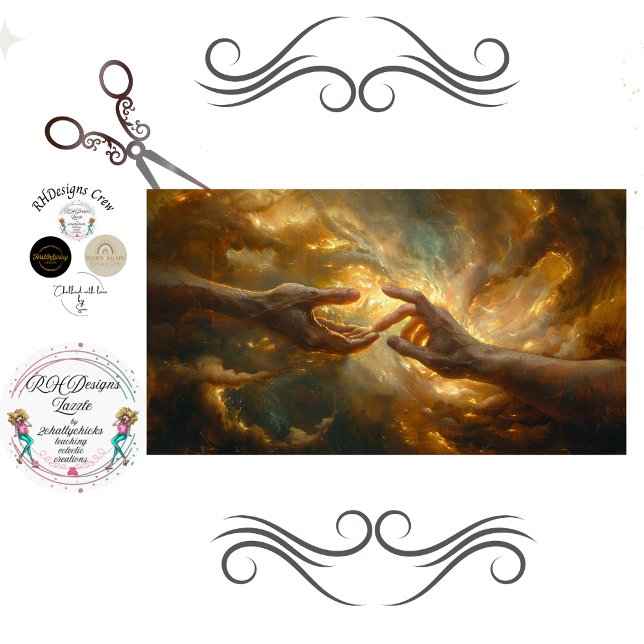 Papel De Seda Decoupage Devine Connection Creation Faith Based (Subido por el creador)