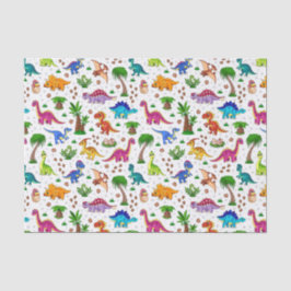 Papel De Seda Decoupage Dinosaur Birday Party Baby Shower