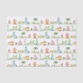 Papel De Seda Decoupage Dinosaur Birday Party Baby Shower