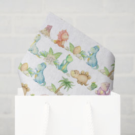 Papel De Seda Decoupage Dinosaur Birday Party Baby Shower