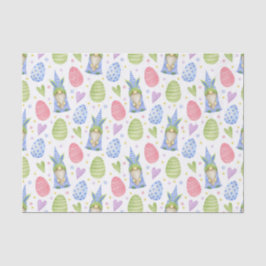 Papel De Seda Decoupage Easter Gnome Bunny