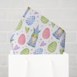 Papel De Seda Decoupage Easter Gnome Bunny