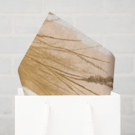 Papel de seda decoupage elegante Boho mujer Pampas