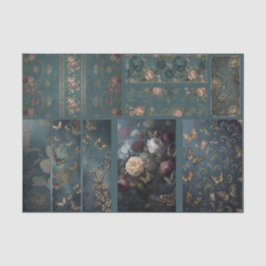 Papel De Seda Decoupage/Ephemera Sheet Vitnage Gothic Style