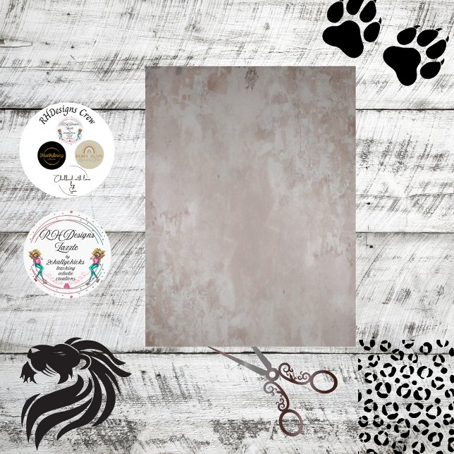 Papel De Seda Decoupage Faux Finish Aged Pistaster Distresor (Subido por el creador)