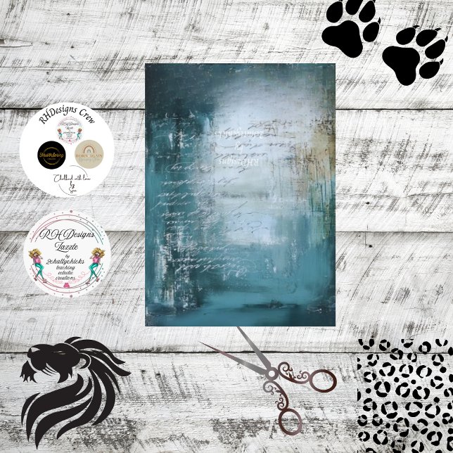 Papel De Seda Decoupage Faux French Background Texturist Medium (Subido por el creador)